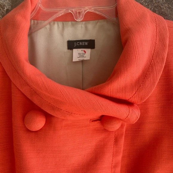 J. Crew Cotton/Linen Aubrey Jacket - Picture 10 of 16